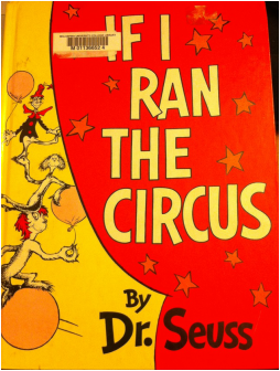 Dr Seuss If I Ran The Circus Book Cover 